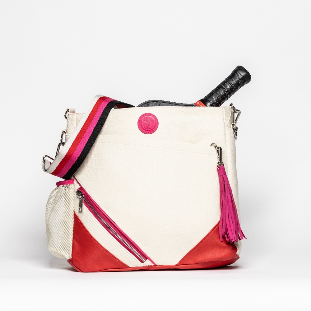 NWT GEORGIE AND LOU PICKLEBALL BAG.  FORBES-“The Louis Vuitton of PB bags”